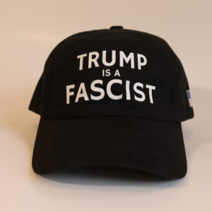 "Choose Your Message" Black Baseball Cap