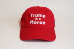 "Choose Your Message" Red Baseball Cap